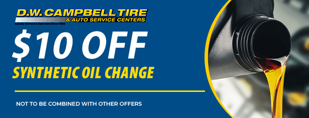 Synthetic Oil Change Special